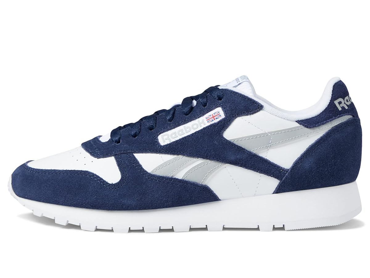 Reebok Classic Leather ホワイト・ネイビー Amazon.com | Reebok Classic Leather Vector Navy/White/Pure